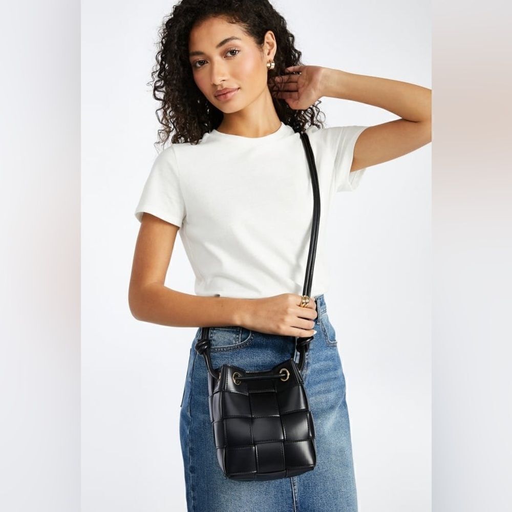 Large Woven Crossbody